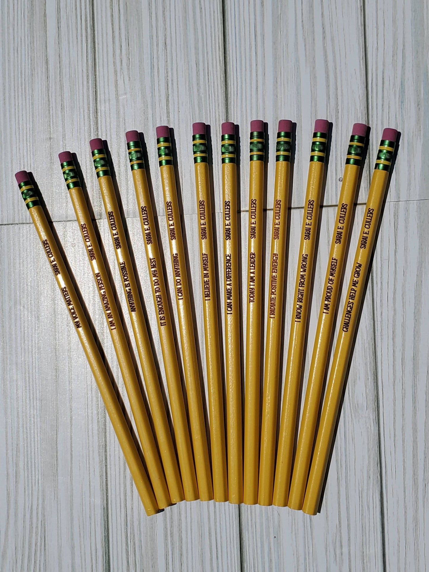 Personalized #2 Pencils