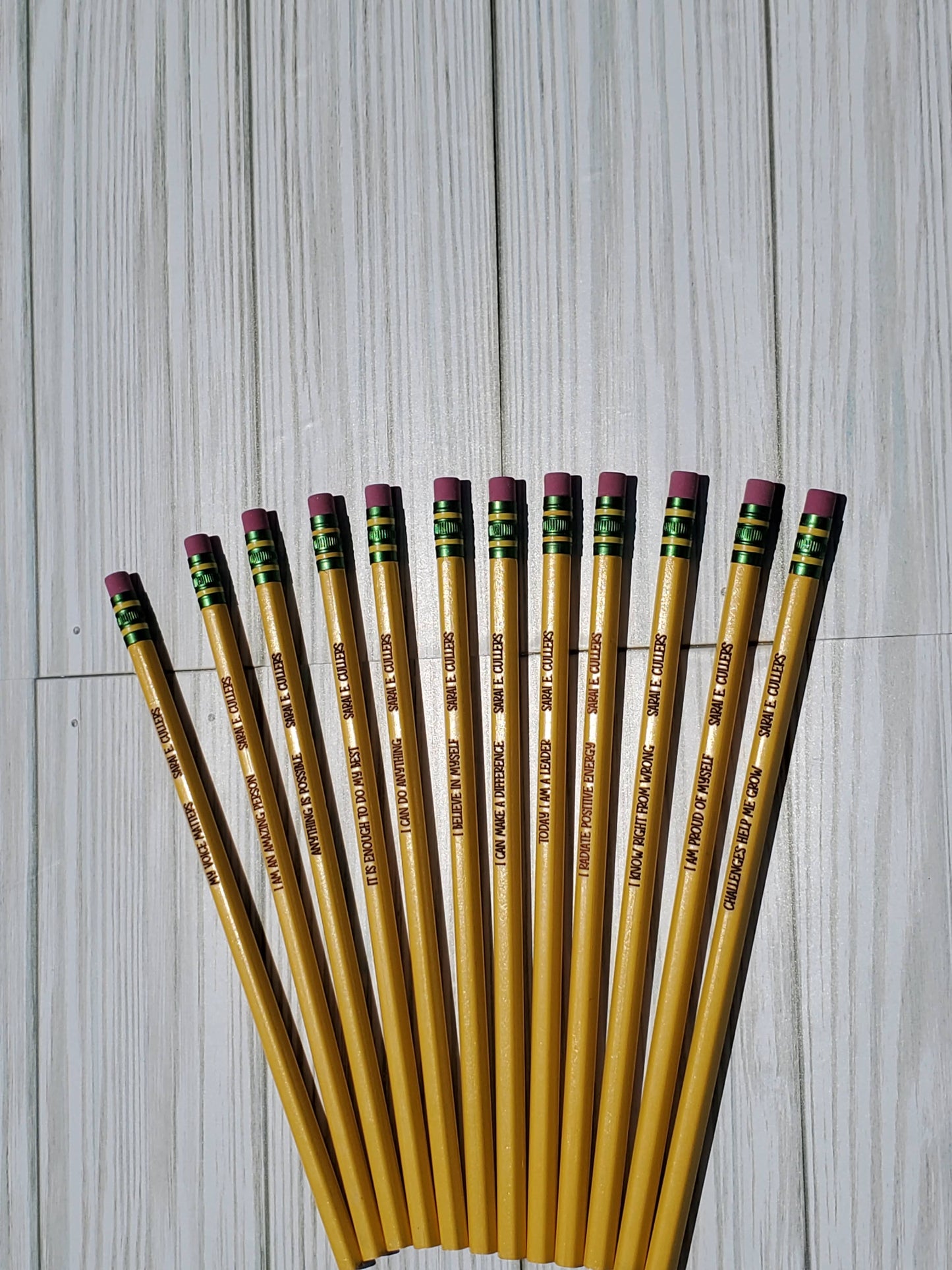 Personalized #2 Pencils