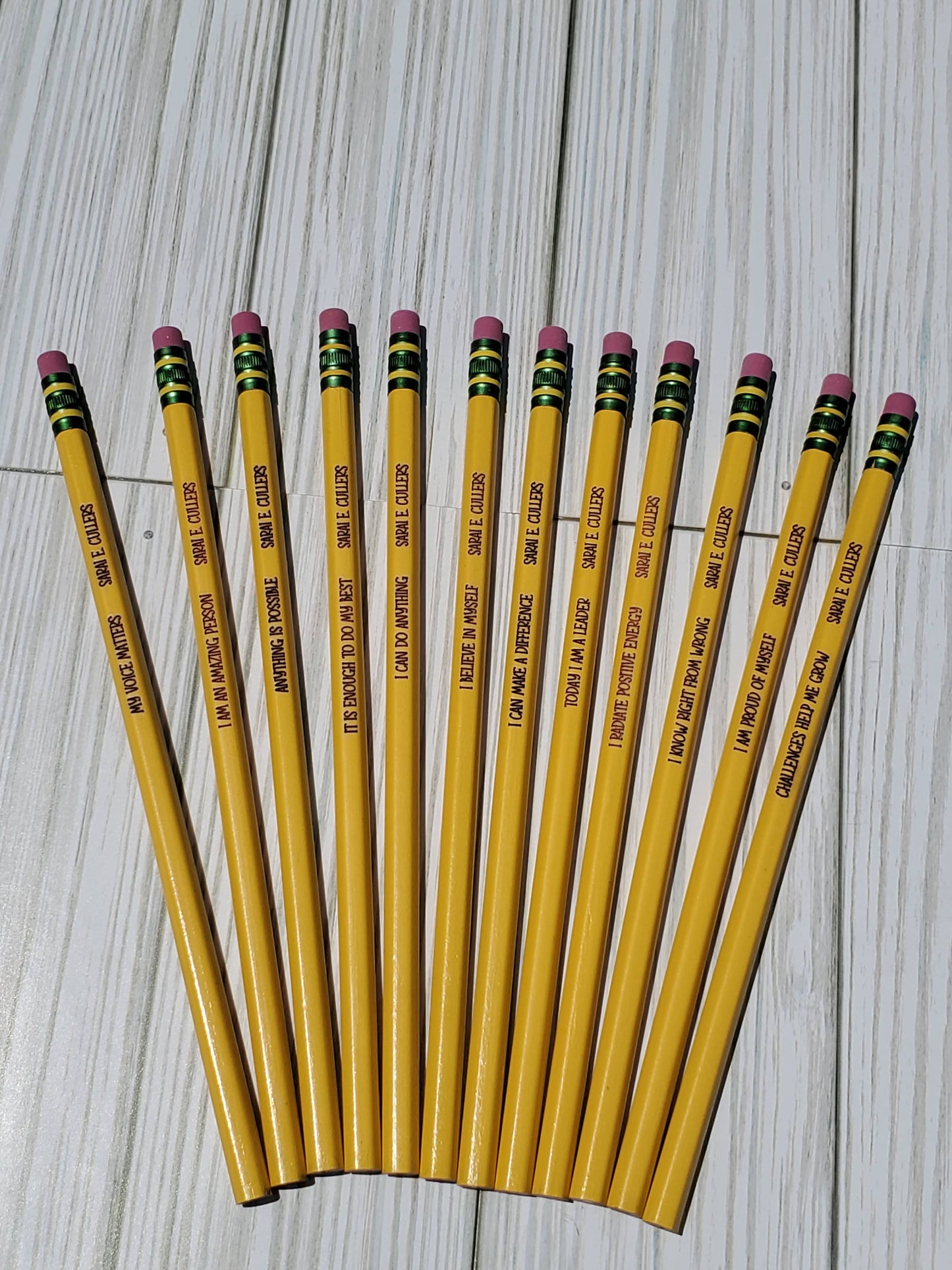 Personalized #2 Pencils