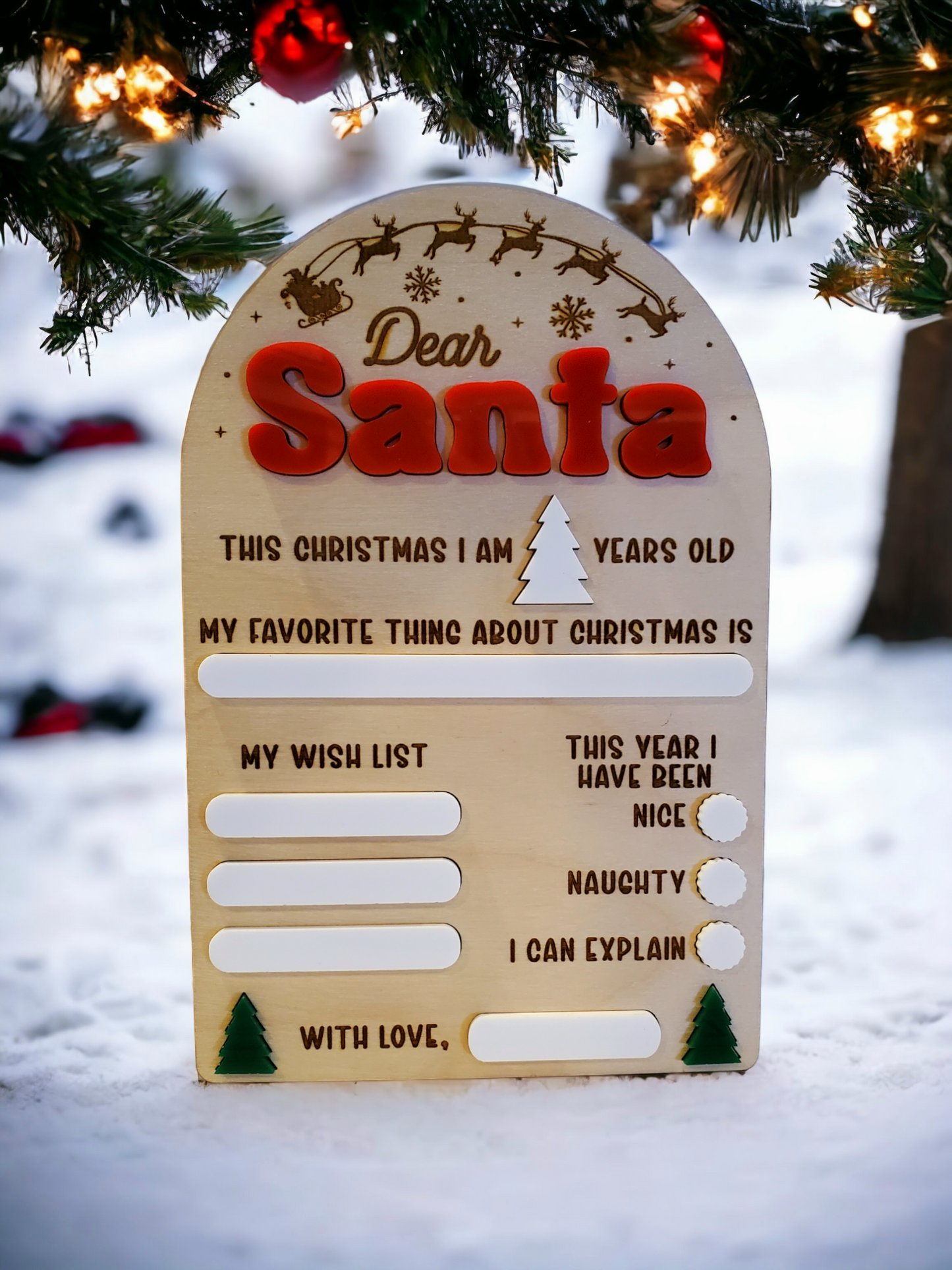 Dear Santa Board