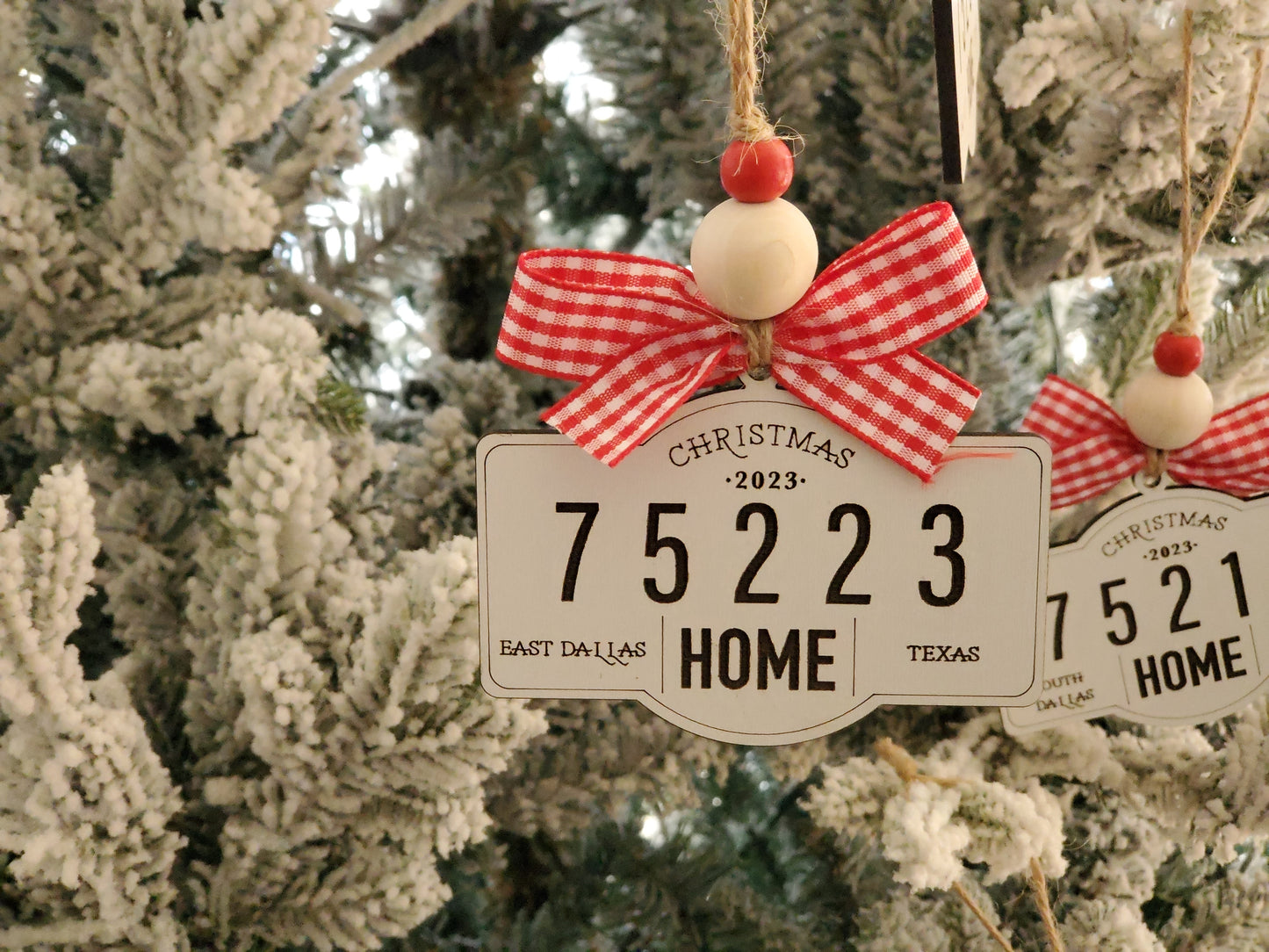 Zip Code Ornament